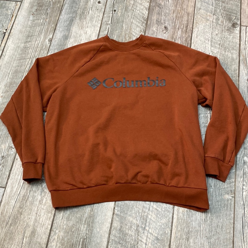 Columbia MEN'S TREK CREW SWEATSHIRT IN HARVESTER XL - Picture 2 of 6